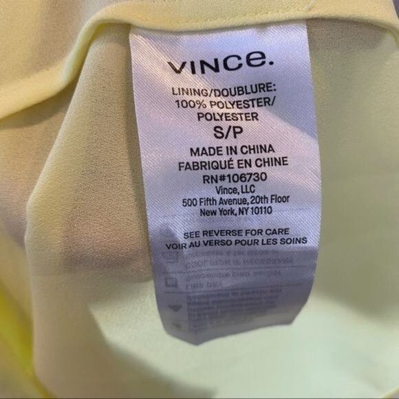 Vince. Double Layer Spaghetti Strap Relaxed Fit Scoop Neck Camisole Tank Top NWT - Picture 8 of 16